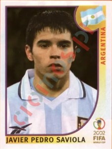 400 Javier Pedro Saviola – FIFA World Cup Korea/Japan 2002 Panini