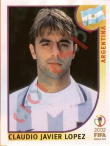 401 Claudio Javier Lopez – FIFA World Cup Korea/Japan 2002 Panini