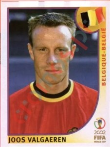 555 Joos Valgaeren – FIFA World Cup Korea/Japan 2002 Panini