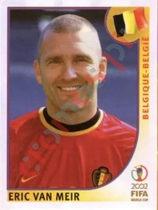 556 Eric Van Meir – FIFA World Cup Korea/Japan 2002 Panini