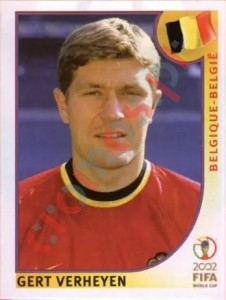 563 Gert Verheyen – FIFA World Cup Korea/Japan 2002 Panini