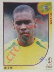 173-ex Juan – FIFA World Cup Korea/Japan 2002 Panini