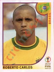 176 Roberto Carlos – FIFA World Cup Korea/Japan 2002 Panini