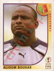 369 Alioum Boukar – FIFA World Cup Korea/Japan 2002 Panini