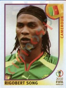371 Rigobert Song – FIFA World Cup Korea/Japan 2002 Panini