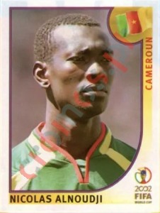 376 Nicolas Alnoudji – FIFA World Cup Korea/Japan 2002 Panini
