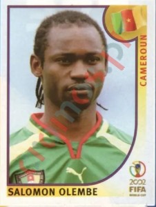 377 Salomon Olembe – FIFA World Cup Korea/Japan 2002 Panini
