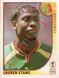 379 Lauren Etame – FIFA World Cup Korea/Japan 2002 Panini