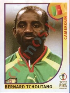 381 Bernard Tchoutang – FIFA World Cup Korea/Japan 2002 Panini