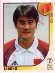 213 Li Ming – FIFA World Cup Korea/Japan 2002 Panini