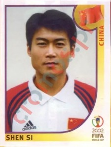 214 Shen Si – FIFA World Cup Korea/Japan 2002 Panini