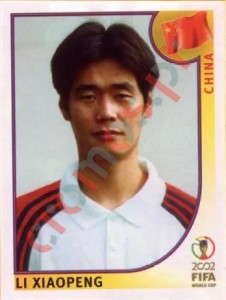 216 Li Xiaopeng – FIFA World Cup Korea/Japan 2002 Panini
