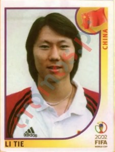 217 Li Tie – FIFA World Cup Korea/Japan 2002 Panini