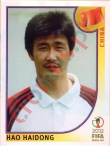 220 Hao Haidong – FIFA World Cup Korea/Japan 2002 Panini