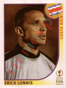 225 Erick Lonnis – FIFA World Cup Korea/Japan 2002 Panini