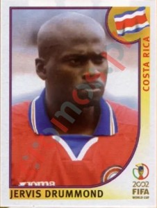 226 Jervis Drummond – FIFA World Cup Korea/Japan 2002 Panini