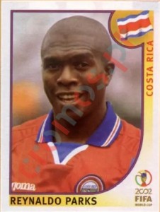 227 Reynaldo Parks – FIFA World Cup Korea/Japan 2002 Panini