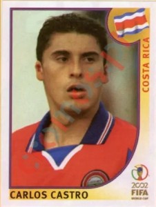 230 Carlos Castro – FIFA World Cup Korea/Japan 2002 Panini