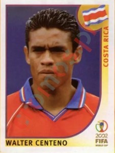 232 Walter Centeno – FIFA World Cup Korea/Japan 2002 Panini