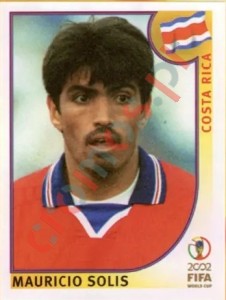 235 Mauricio Solis – FIFA World Cup Korea/Japan 2002 Panini