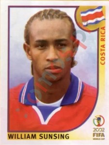 236 William Sunsing – FIFA World Cup Korea/Japan 2002 Panini
