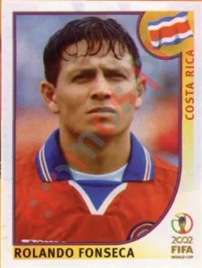 237 Rolando Fonseca – FIFA World Cup Korea/Japan 2002 Panini