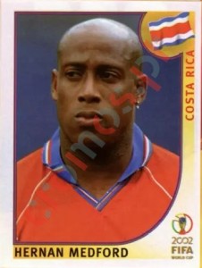 239 Hernan Medford – FIFA World Cup Korea/Japan 2002 Panini