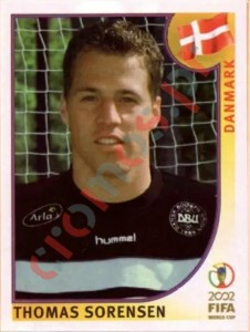 81 Thomas Sorensen – FIFA World Cup Korea/Japan 2002 Panini