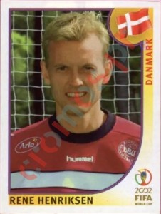 82 Rene Henriksen – FIFA World Cup Korea/Japan 2002 Panini