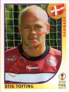 88 Stig Tofting – FIFA World Cup Korea/Japan 2002 Panini