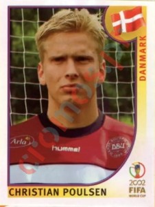 91 Christian Poulsen – FIFA World Cup Korea/Japan 2002 Panini