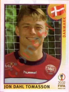 93 Jon Dahl Tomasson – FIFA World Cup Korea/Japan 2002 Panini