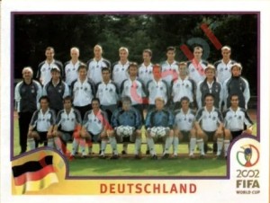 313 Team Photo – FIFA World Cup Korea/Japan 2002 Panini