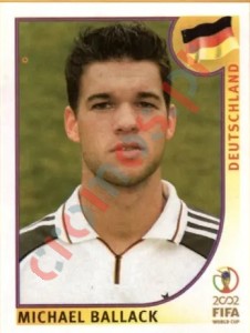 321 Michael Ballack – FIFA World Cup Korea/Japan 2002 Panini
