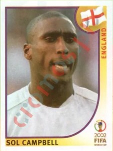 428 Sol Campbell – FIFA World Cup Korea/Japan 2002 Panini