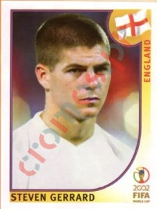 432 Steven Gerrard – FIFA World Cup Korea/Japan 2002 Panini