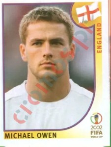 435 Michael Owen – FIFA World Cup Korea/Japan 2002 Panini