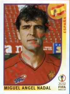 102 Miguel Angel Nadal – FIFA World Cup Korea/Japan 2002 Panini