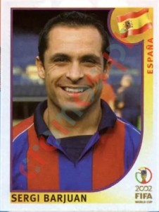 103 Sergi Barjuan – FIFA World Cup Korea/Japan 2002 Panini