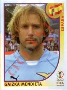 107 Gaizka Mendieta – FIFA World Cup Korea/Japan 2002 Panini