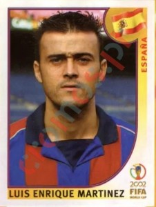 110 Luis Enrique Martinez – FIFA World Cup Korea/Japan 2002 Panini