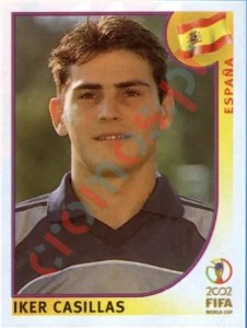 114 Iker Casillas – FIFA World Cup Korea/Japan 2002 Panini