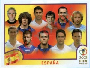 97 Team Photo – FIFA World Cup Korea/Japan 2002 Panini