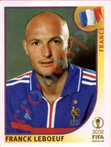 30 Frank Leboeuf – FIFA World Cup Korea/Japan 2002 Panini