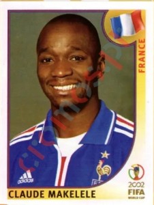 36 Claude Makelele – FIFA World Cup Korea/Japan 2002 Panini