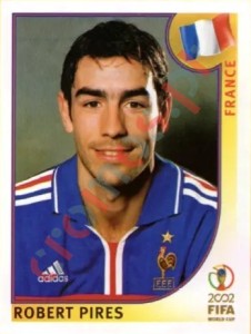 37 Robert Pires – FIFA World Cup Korea/Japan 2002 Panini