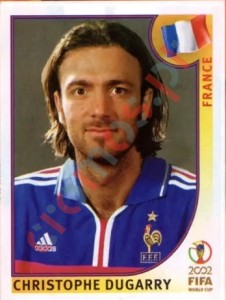 39 Christophe Dugarry – FIFA World Cup Korea/Japan 2002 Panini