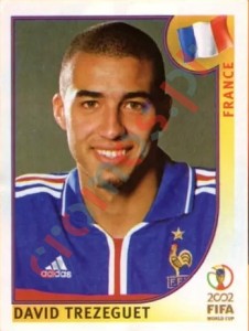 40 David Trezeguet – FIFA World Cup Korea/Japan 2002 Panini