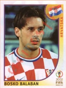 490 Bosko Balaban – FIFA World Cup Korea/Japan 2002 Panini