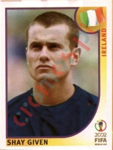 351 Shay Given – FIFA World Cup Korea/Japan 2002 Panini